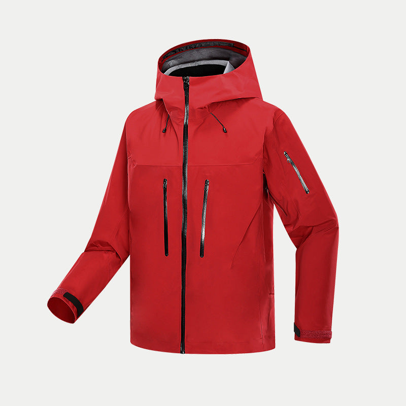 Waterproof and windproof laminated jackets for men and women