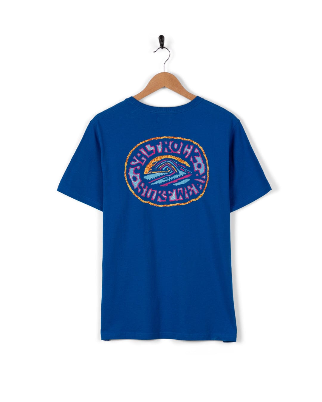 Saltrock Wave - Mens T-Shirt - Blue