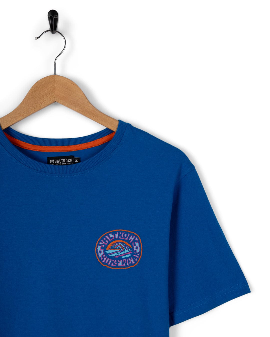 Saltrock Wave - Mens T-Shirt - Blue