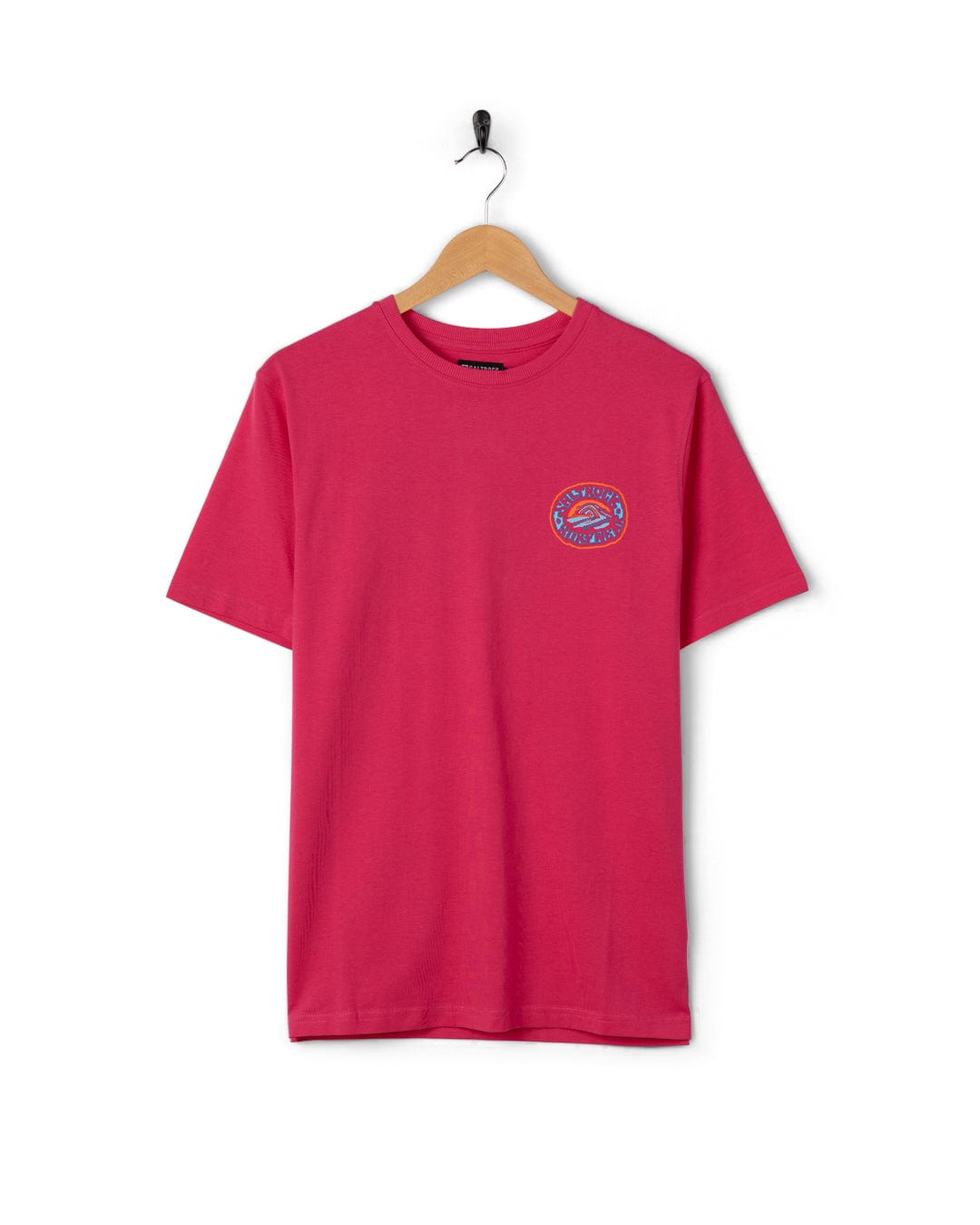 Saltrock Wave - Mens T-Shirt - Pink