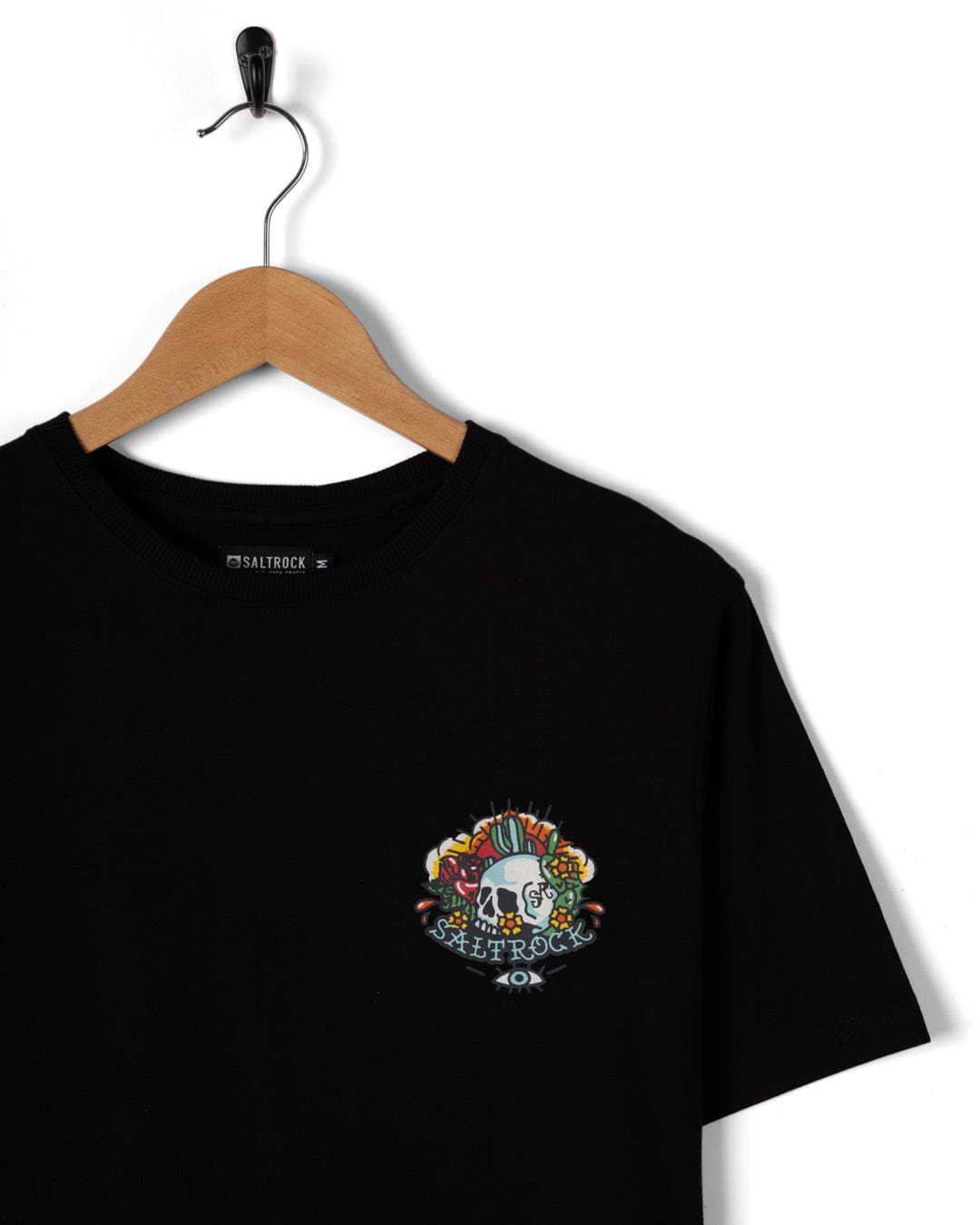 Cactus Flame - Mens T-Shirt - Black