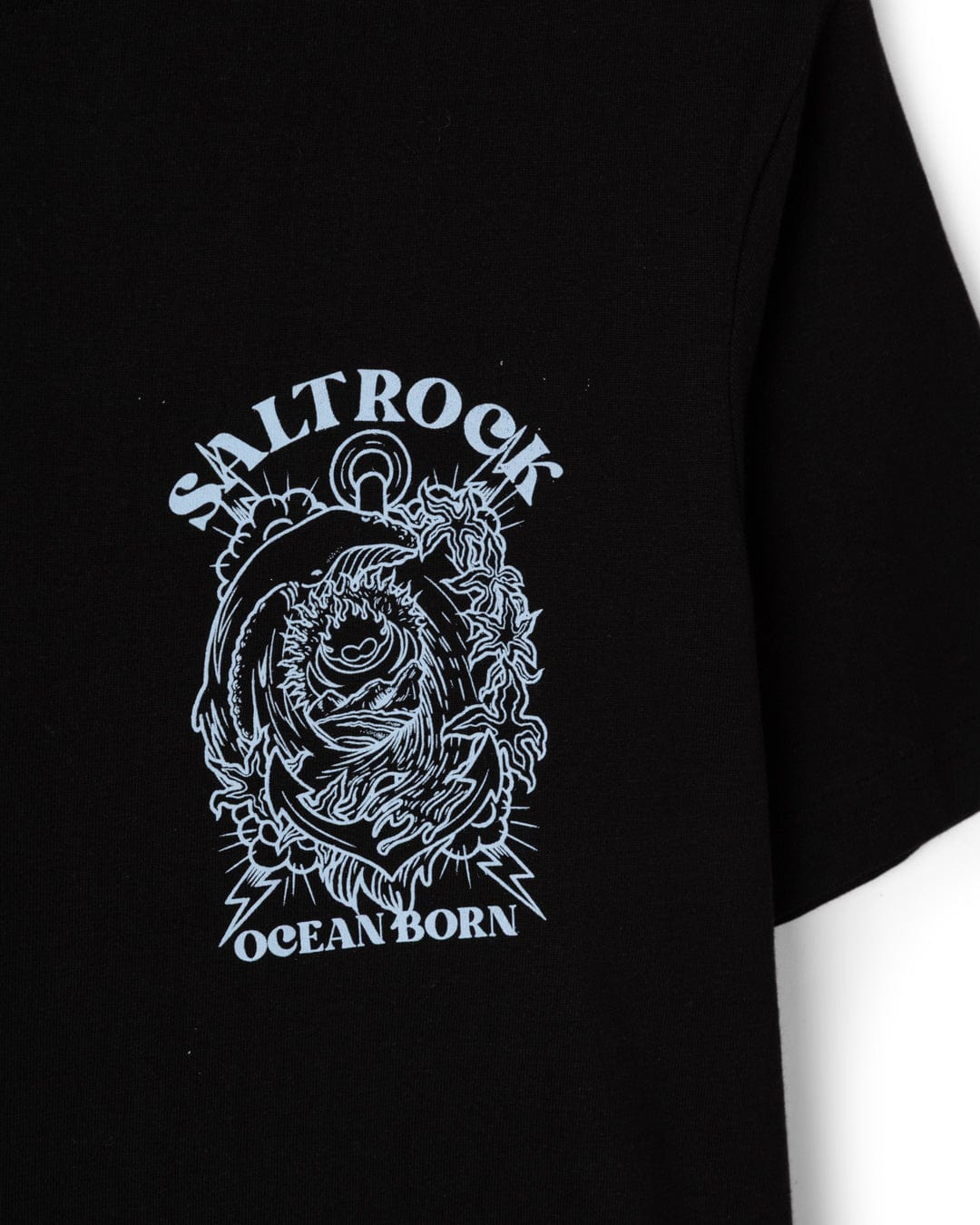 Ocean Born - Mens T-Shirt - Black