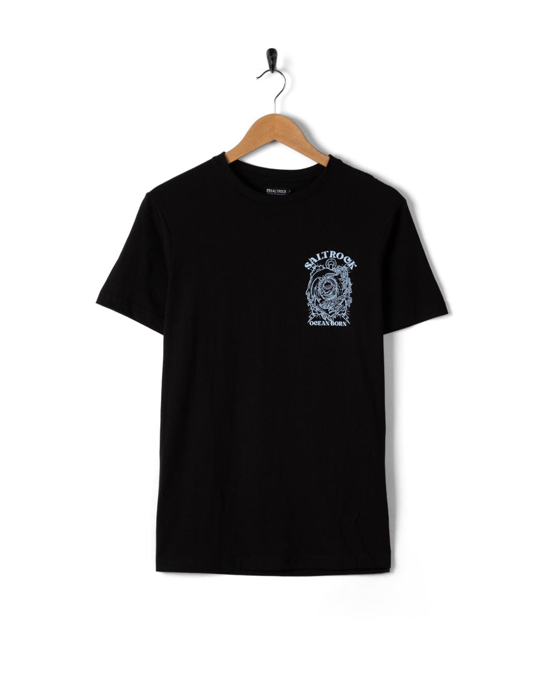 Ocean Born - Mens T-Shirt - Black