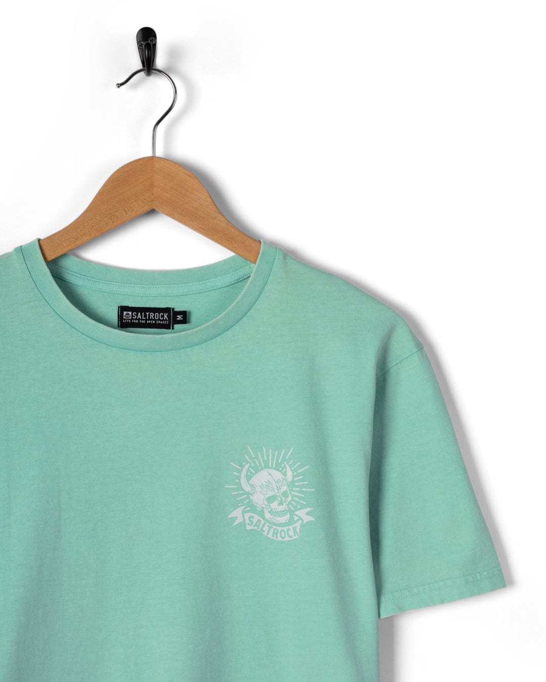 Fire Water Colour - Mens T-Shirt - Turquoise