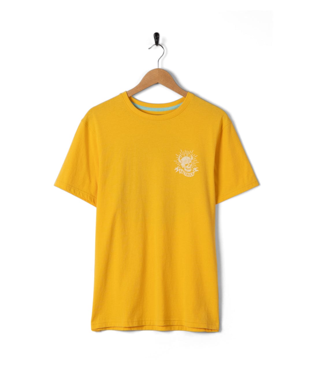 Fire Water Colour - Mens T-Shirt - Yellow