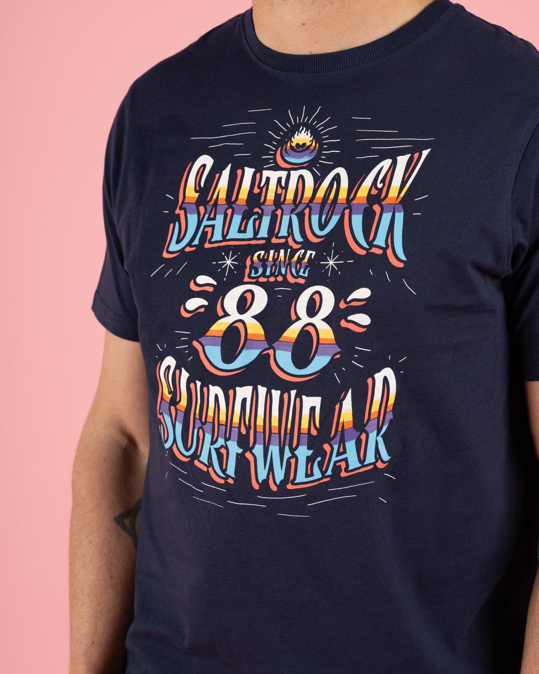 Mex Logo - Mens T-Shirt - Blue