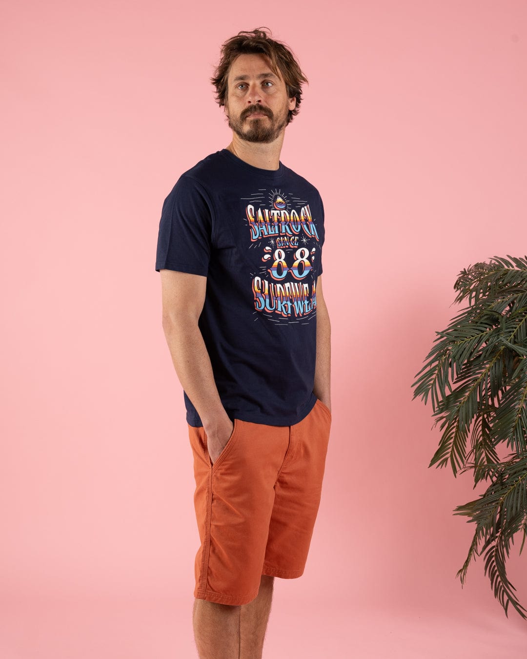 Mex Logo - Mens T-Shirt - Blue