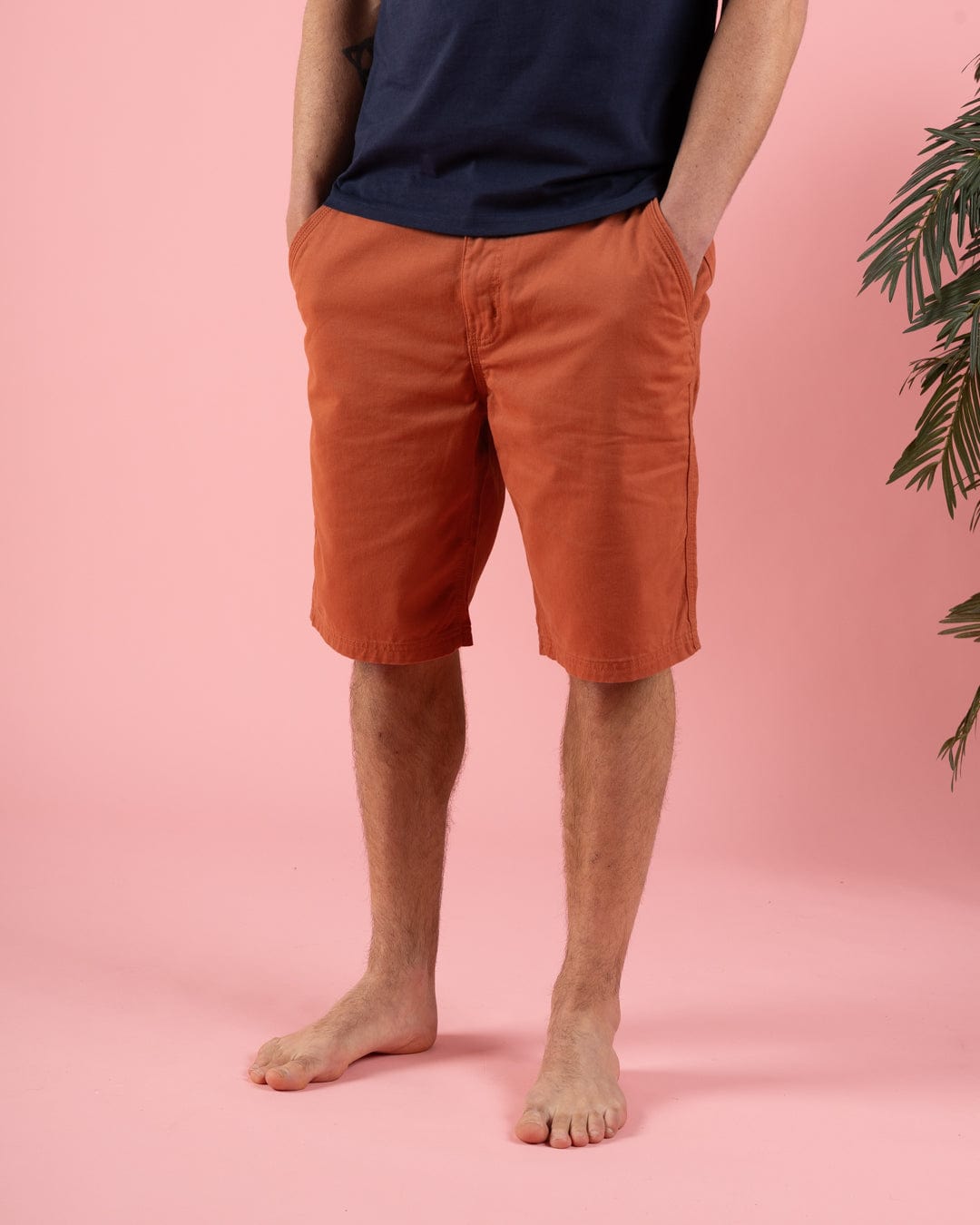 Sennen - Mens Chino Short - Orange