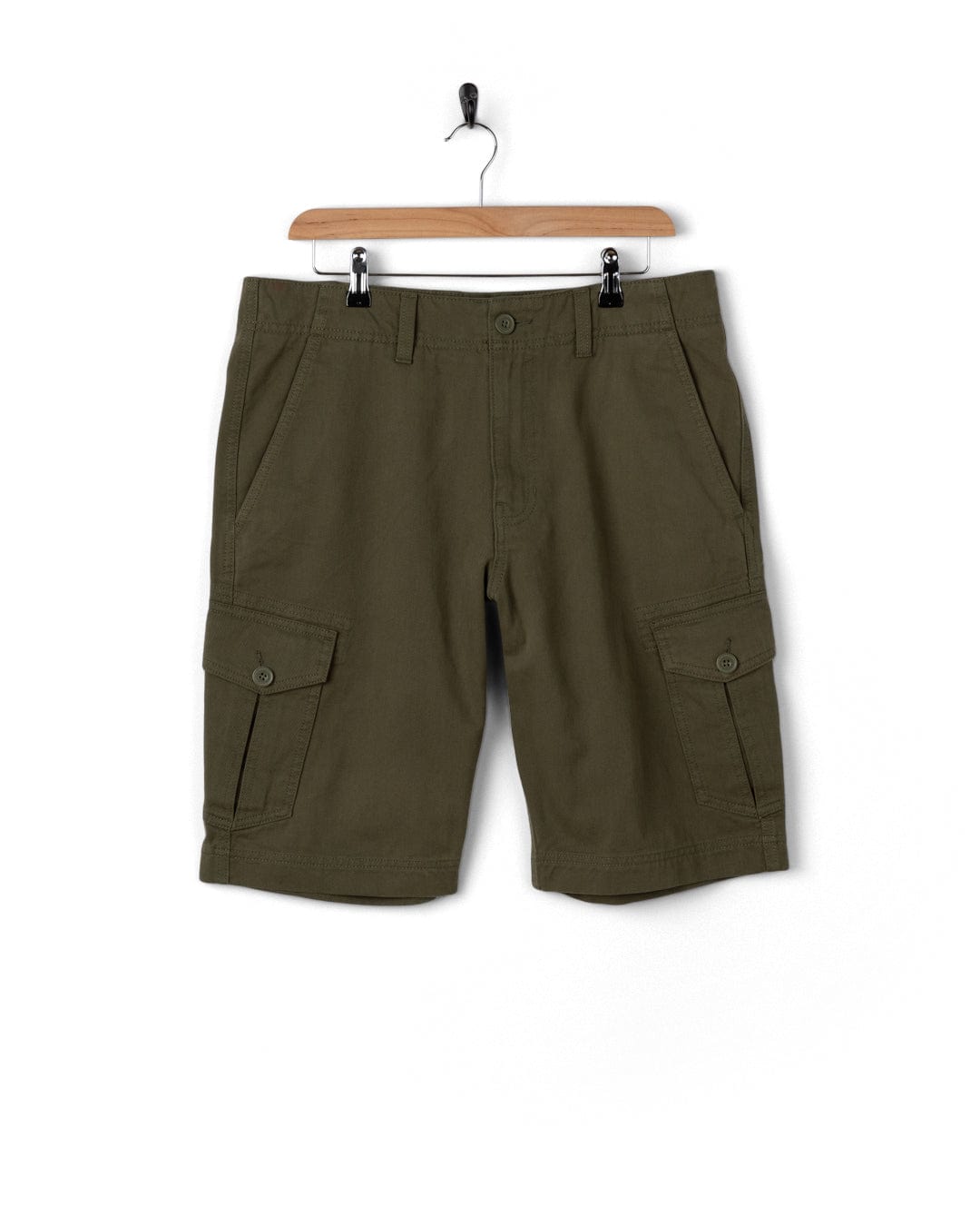 Penwith II - Mens Cargo Short - Dark Green