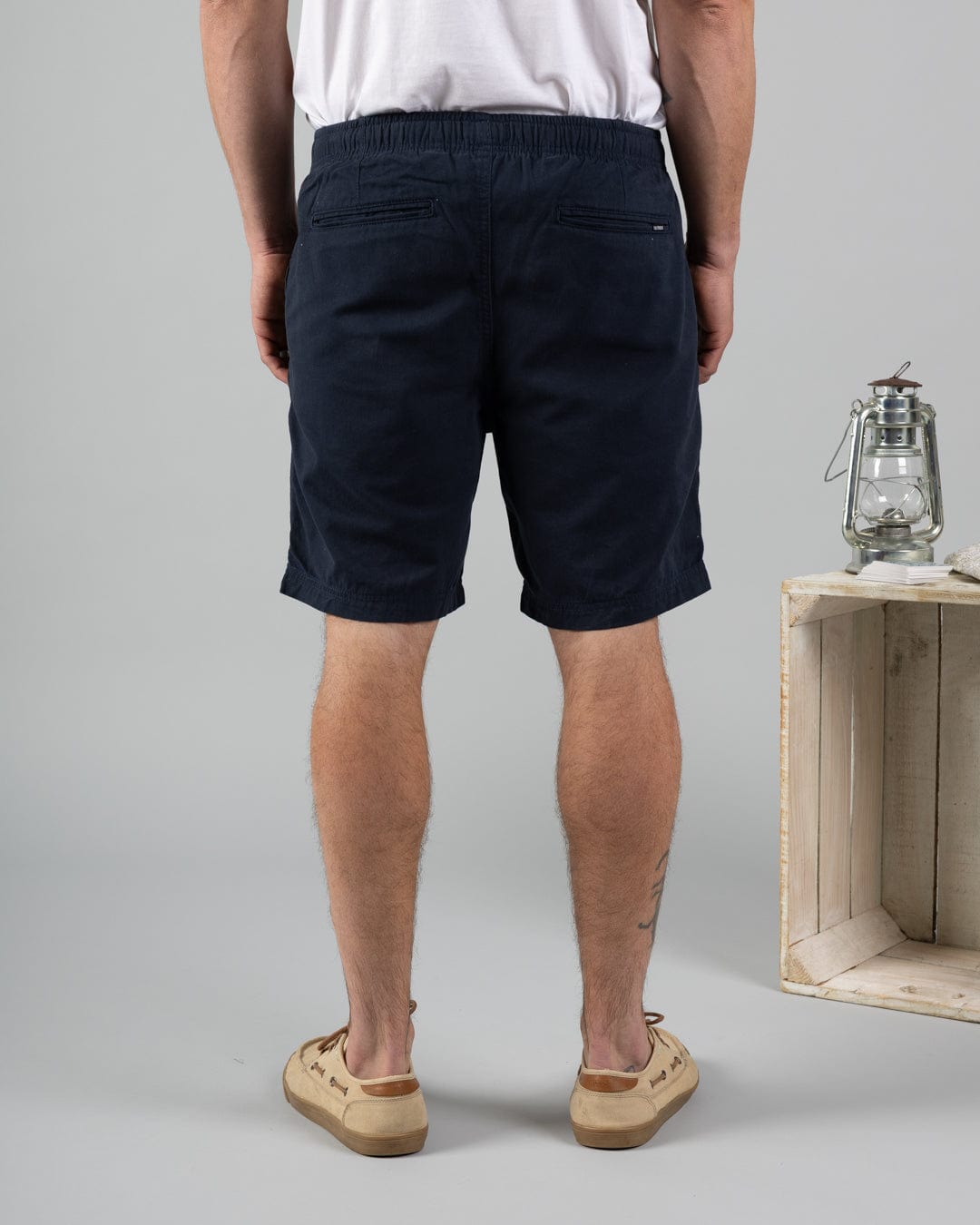 Meddon - Mens Chino Shorts - Blue