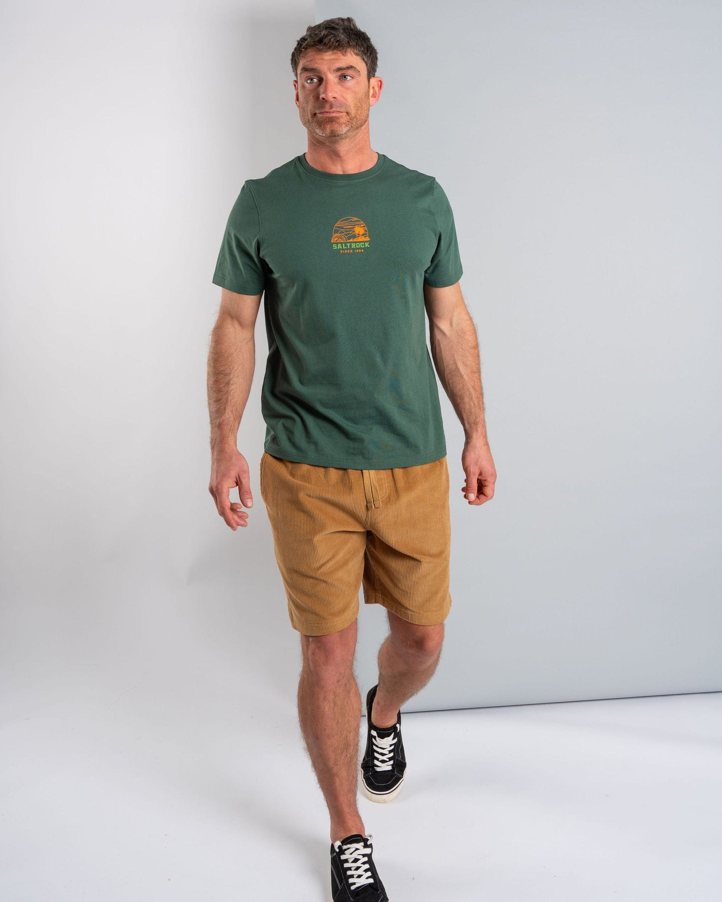 Meddon - Mens Corduroy Short - Brown