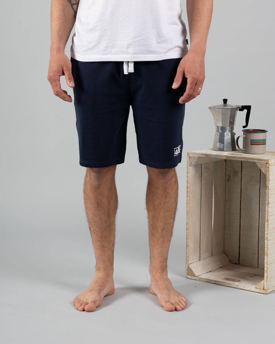 Saltrock Original - Mens Sweat Shorts - Dark Blue