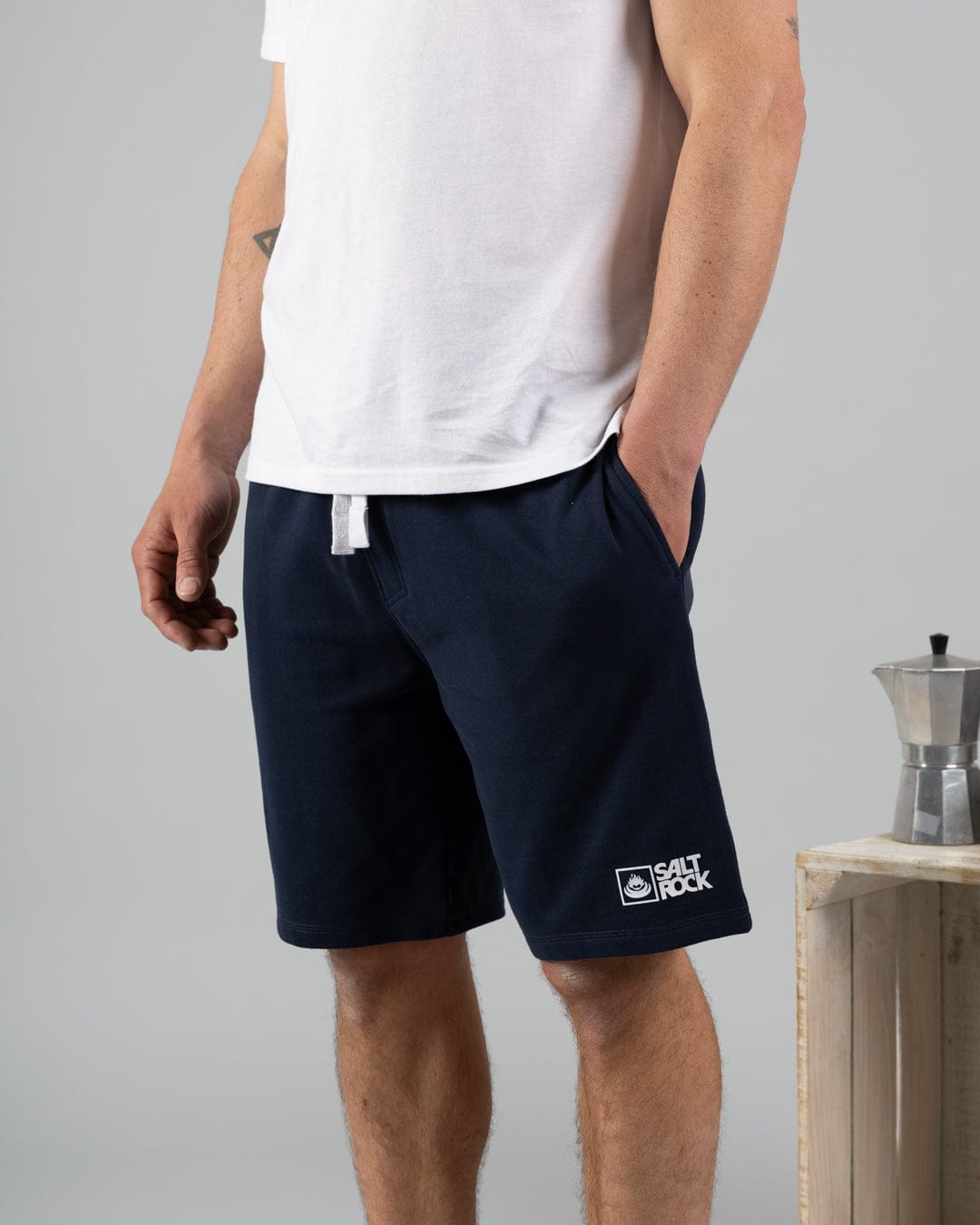 Saltrock Original - Mens Sweat Shorts - Dark Blue